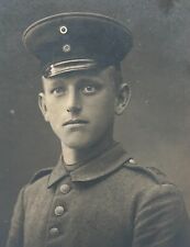 German WW1 Era Photo Soldier in Uniform - Pforzheim, Baden-Württemberg Studio picture
