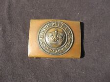 WWI German M95 Brass Buckle picture