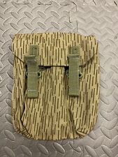 Soviet Cold War Era East German Rain Camo 4 Cell Mag Pouch picture