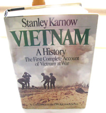 Vintage Vietnam A History by Stanley Karnow 1983 HardCover DustJacket Book picture