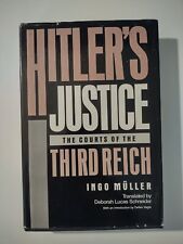 WW2 German Hitler's Justice The Courts of the Third Reich HC Ingo Muller picture