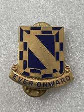 US Army 553rd Armored Infantry Battalion DI DUI Clutchback Pin picture