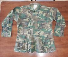 Vintage Military US Navy Issue Coat Hot Weather Camouflage Pattern Medium-Long picture