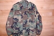 US Army Military BDU M-65 Field Jacket, Coat Cold Weather Camo Small X-Short picture
