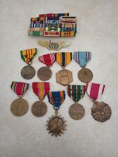 US Military Medals and Ribbons WW2 & Vietnam War picture