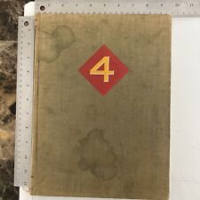 The Fourth Marine Division in World War II stated first edition 1946 picture