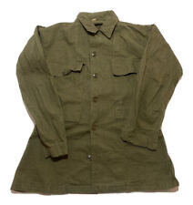Vintage HBT Shirt Military Jacket 36R Korean War K4 picture
