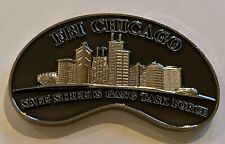 🔥 Rare and sought after FBI Chicago SSTF Safe Streets Gang Task Force Coin 🔥 picture
