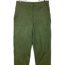Vintage Military Og-107 Trousers Size 36x33 Green picture