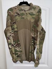 Army OCP Multicam Advanced Combat Shirt Type II 1/4 Zipper X-Large Cag Sof picture