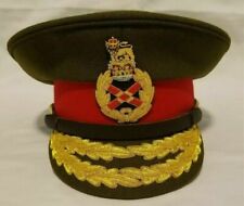British UK Army Field Marshals Generals Officers Visor Hat Cap Schirmmutze picture
