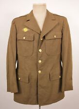 VTG Men's WWII 1940s US Army Tunic Uniform Wool Jacket Sz M 40 R WW2 picture