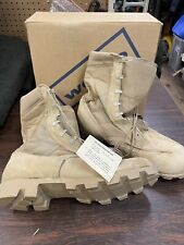 Wellco Desert Combat Boots 14W Wide Hot Weather Panama Sole picture