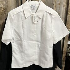 Military White Uniform Shirt Womens Size 12R - New picture