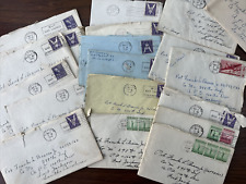 WWII U.S. Army Lot 95 + LETTERS From Family to NJ Corporal 398th Infantry 1943 picture