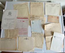 WW1  WW2 HOME FRONT DOCS, WLA, H.G, RAF, V MAIL, VOL FORCE CERT, ARP LOT X14 picture