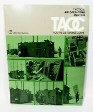 TAOC Tactical Air Operations Central Military Defense Literature Brochure Litton picture