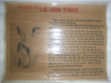 LE VAN TAM - Communist Propagnada Poster - 1945 - French Indochina Vietnam War picture
