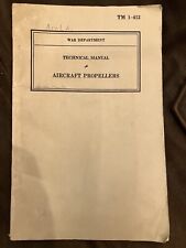 TM 1-412 Technical Manual Aircraft Propellers picture