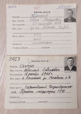 Rare Documents  workers Chernobyl Zone Soviet Union  USSR. picture