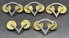 Vintage US Military Insignia Pin Lot Of 5 picture