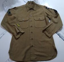 Vintage 1940's WWII United States Army Wool Uniform 2nd Infantry Patch S/M NICE picture
