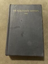 WW2 US Navy 1943 Blue Jackets Manual Named W/obituary Amphibious Forces Book picture