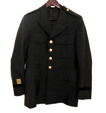 US Military Army Green Coat 39 R Poly/Wool Blazer Jacket Uniform Men's picture