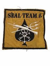 US Navy Patch Seal Team Six Airborne Diver Halo Scuba Black OPS Military Badge picture