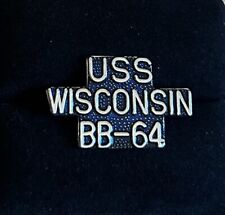 USS WISCONSIN BB-64 PIN - U.S. NAVY - NEW -  picture