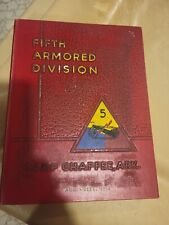 Vtg Book U.S. Army Fifth Armored Division Camp Chaffee Aug-Sept 1954 Many Photos picture