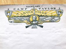 WW1 US SOLDIER TRAINING CAMP ZACHARY TAYLOR LOUISVILLE KY WRITING PAPER picture