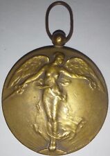 Paul Dubois-Beautifull art work Medal-WW1-Bronze war medal-France-Given to Belge picture