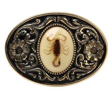 Real Scorpion Belt Buckle Glow In The Dark  picture