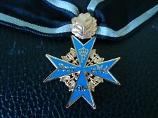 German Pour le Merite/ BLUE MAX Medal with Oakleaves Device and Ribbon picture