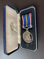 NATIONAL SERVICE MEDAL FULL SIZE BOXED SET picture