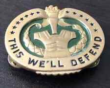 Military Issued Army Drill Sergeant ID Badge Pin-NEW picture