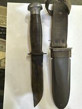 Rare WWII US Navy USN Mark 1 Fighting Knife Rare picture