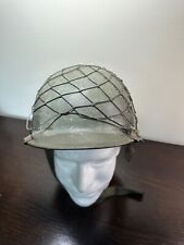 West German M62 helmet with liner, netting and strap picture