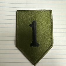US Army - 1st Infantry Division Subdued Embroidered Patch (NOS) picture