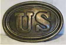 Vintage United States U.S. Army Oval Belt Buckle - Civil War Style picture