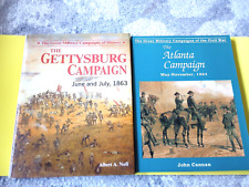 Two Book Bundle-The Gettysburg Campaign 1863, The Atlanta Campaign 1864 picture