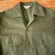Vintage Vietnam BVD Brand Military Fatigues Shirt Top OG Green Army Small - Mint picture