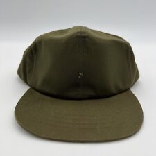 Vintage 70s 1978 Men's Military Sage Green Cap Hat Size 7 Fitted Post Vietnam picture