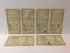 Vintage Lot United States Coast Guard Merchant Seaman Certificate of Discharge picture