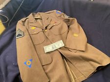 WW2 U.S. Army Air Force Enlisted Tunic Jacket Size 40L picture
