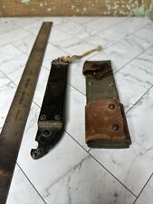 Vintage Soviet Bakelite Scabbard With Leather belt loop. picture