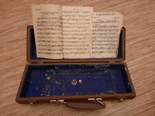 RARE Vintage Russian Soviet Case for Bb Clarinet of Military Band USSR picture