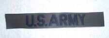 US Army Name Tape Strip USGI Embroidered  picture