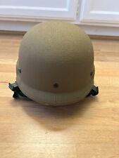 Large Coyote USMC Lightweight helmet Comes With M81 Helmet Cover picture